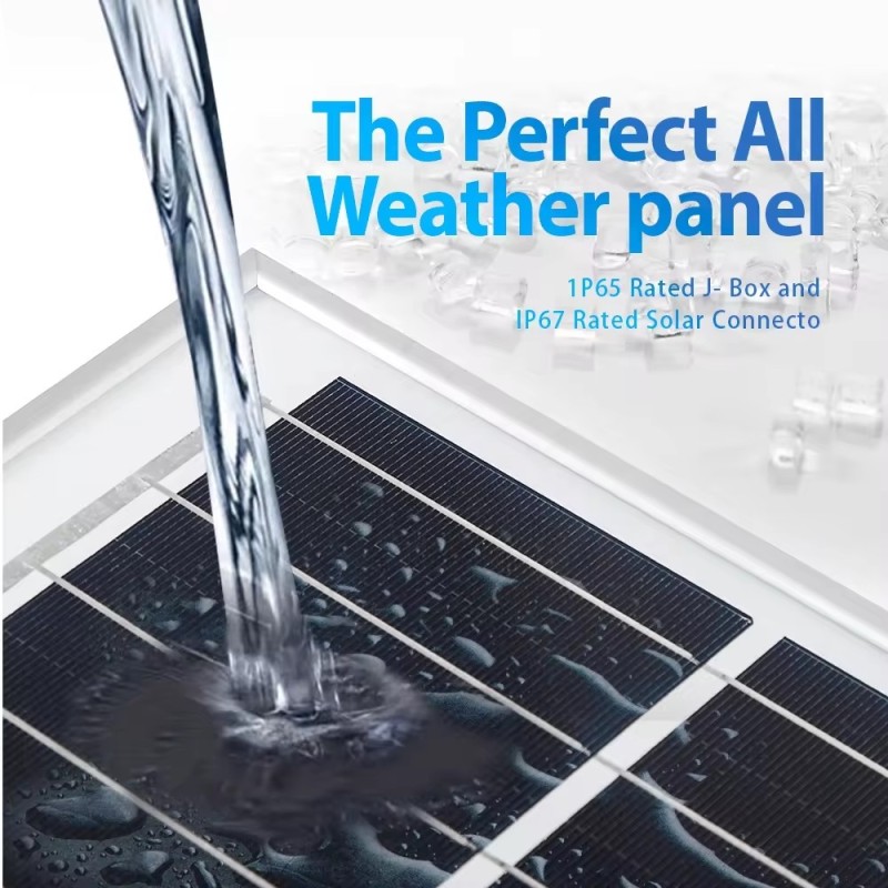 Portable Solar Panel Manufacturer - 80W 40AH IP PTZ Camera