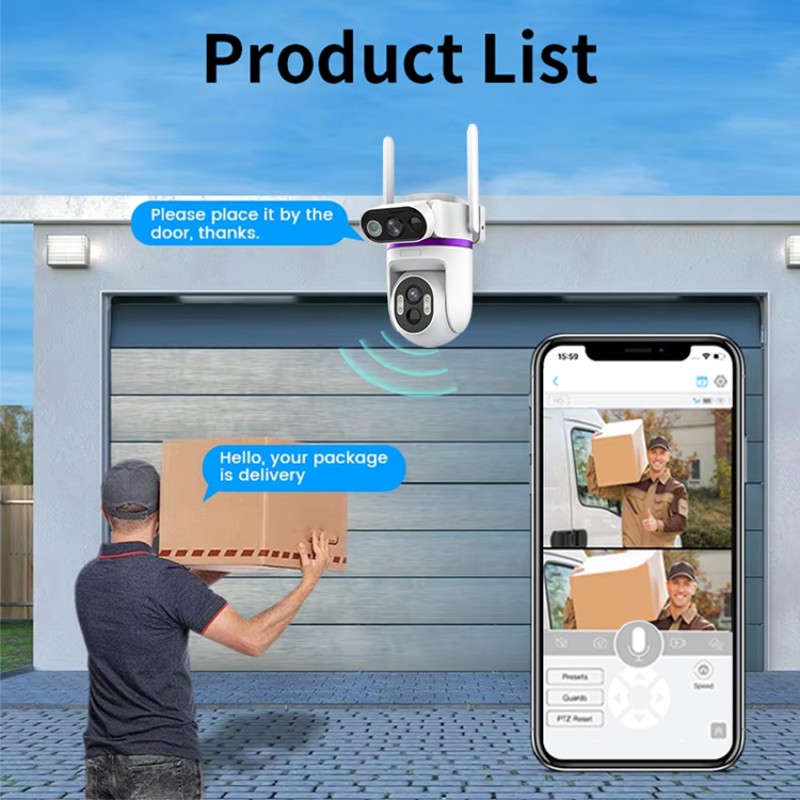 Solar CCTV Manufacturer - 6MP Dual PIR 4G IP66