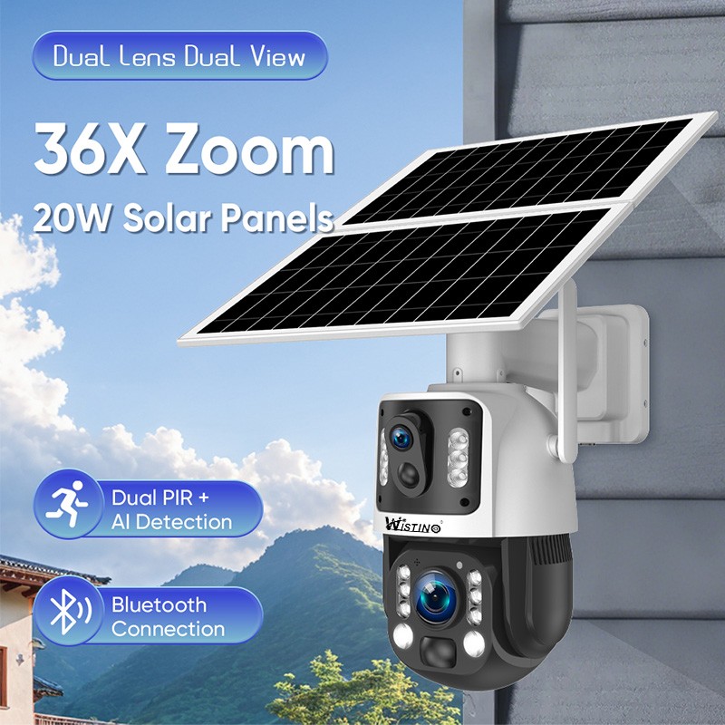 Solar Surveillance Camera Manufacturer - 6MP 36X Zoom 24/7