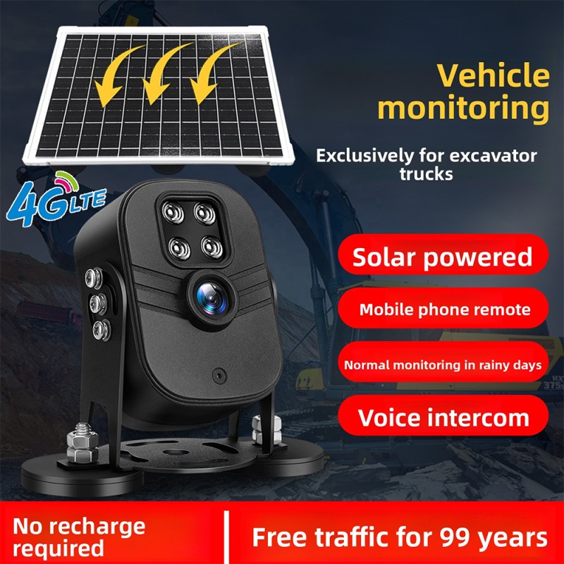 Car Dash Cam Supplier - 2K Magnetic Solar Motion Detection