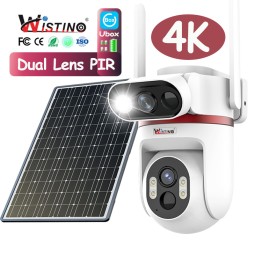 Outdoor Solar Camera Manufacturer - 4K Ubox PIR Humanoid Tracking