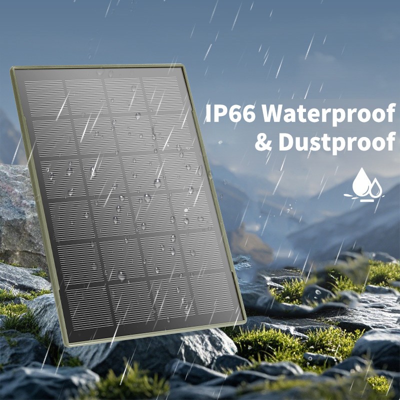 Outdoor Solar Panel Manufacturer - 3W 5W Portable 6000mAh