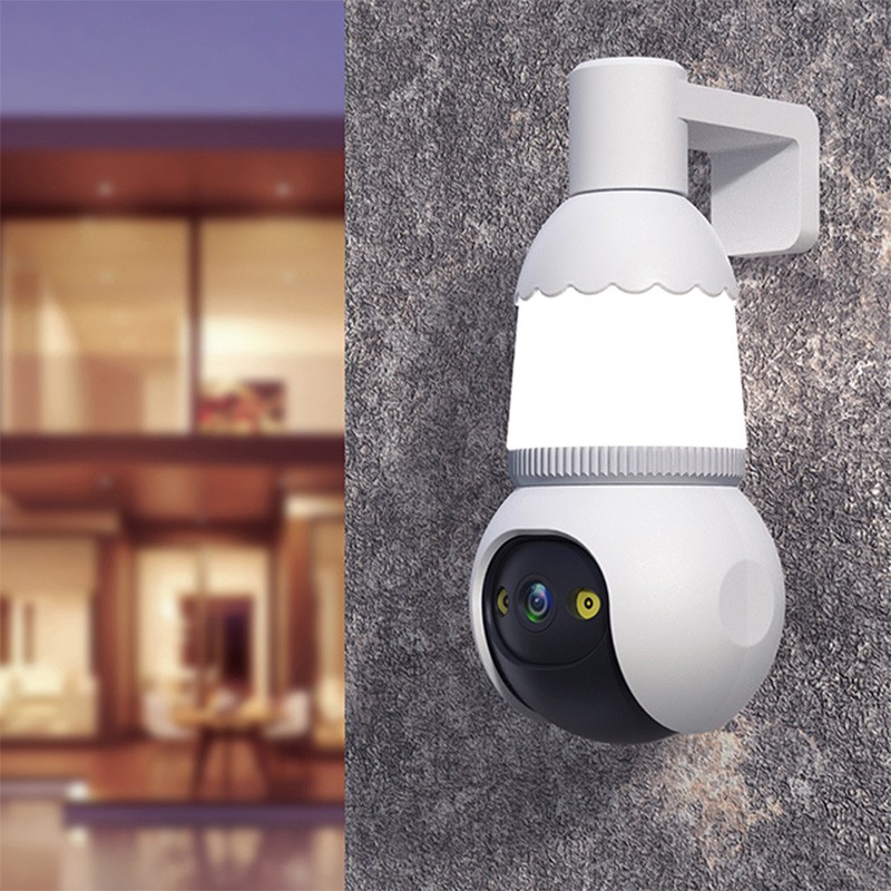 Bulb Security Camera Factory - Tuya 4X Zoom 5MP Two Way