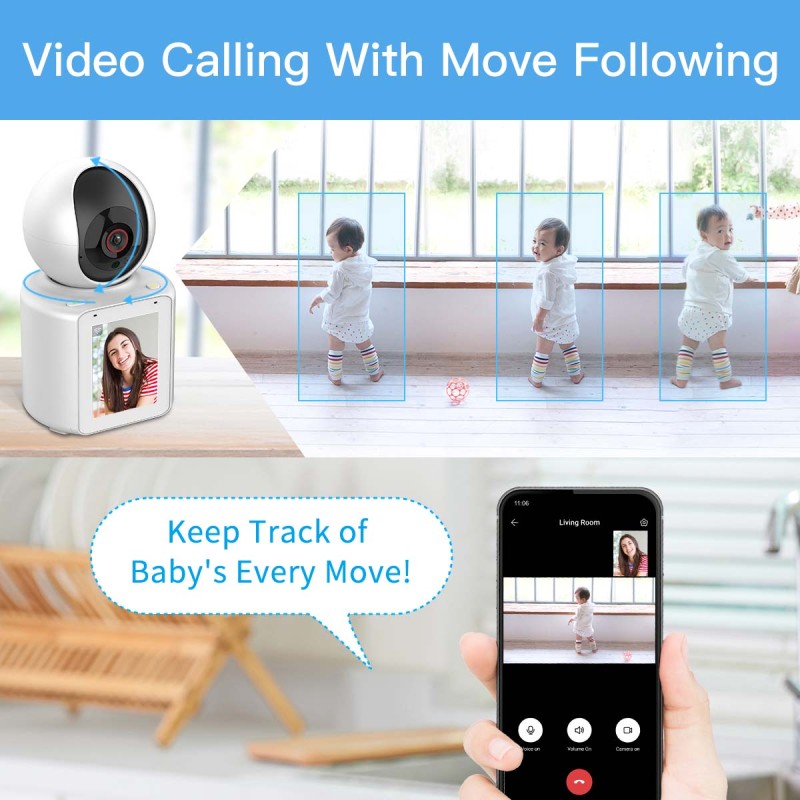 Pet Camera Factory - 1080P 2.8 Inch Human Detection