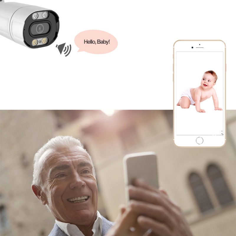 Poe NVR Kit Supplier - Tseye 8ch 4K One Way Audio