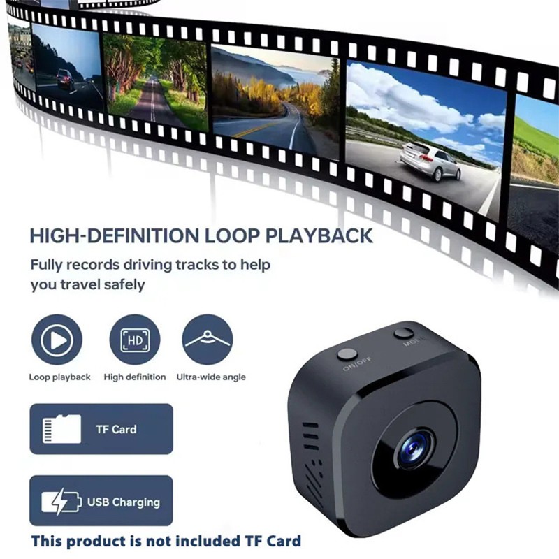 Cube Camera Manufacturer - Magnetic 1080P Wifi TF Card