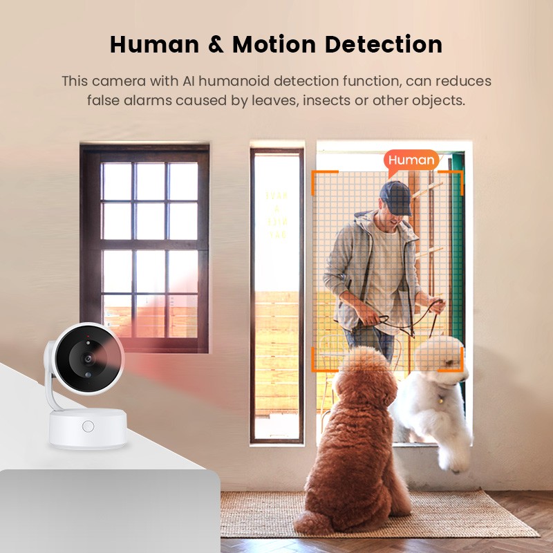 Baby Security Camera Supplier - Tuya 5MP Color Night Motion