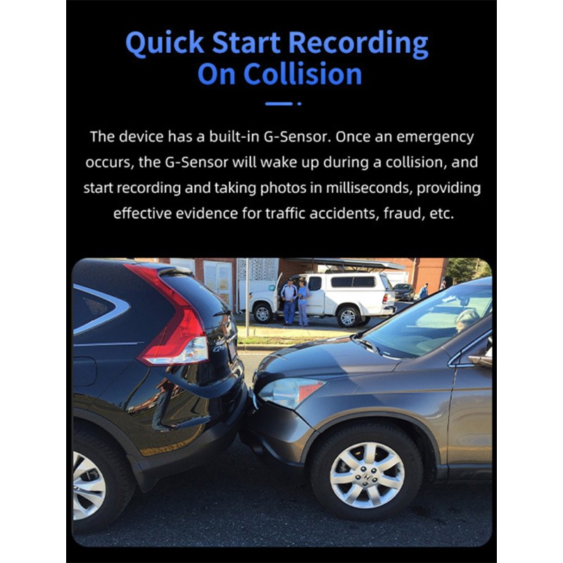 Car Camera Supplier - 2MP 4G Collision Sensor Alarm