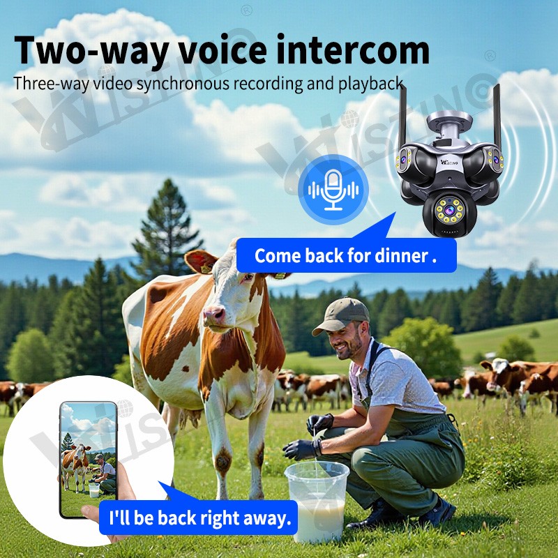 Outdoor CCTV Manufacturer - 25MP Five Lens PTZ IP67