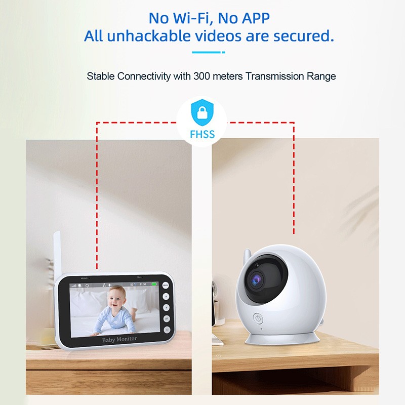 Baby Monitor Factory - 3MP 4.3inch Wireless Infrared