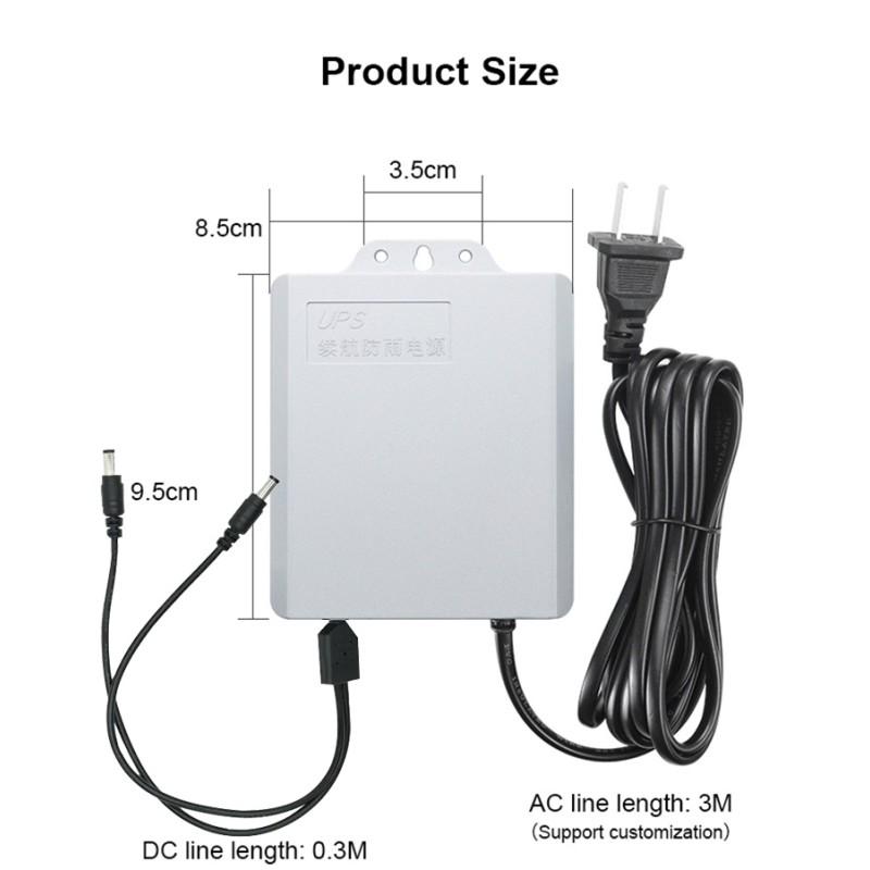 Mini UPS Factory - 240V 3600mAh Waterproof Router