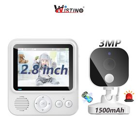 Travel Baby Monitor Manufacturer - Rechargeable 1500mAh 2.8inch