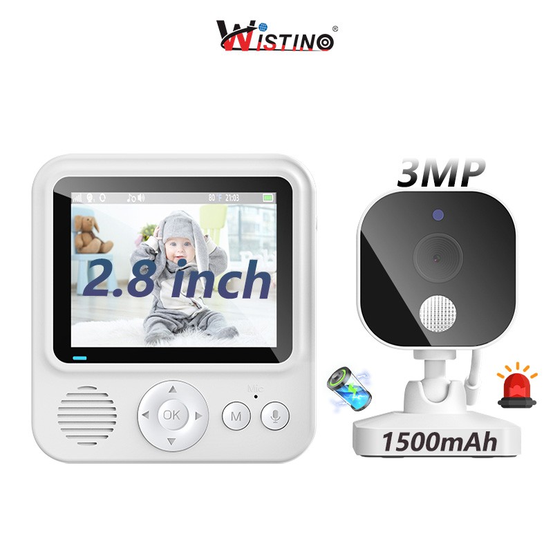 Travel Baby Monitor Manufacturer - Rechargeable 1500mAh 2.8inch
