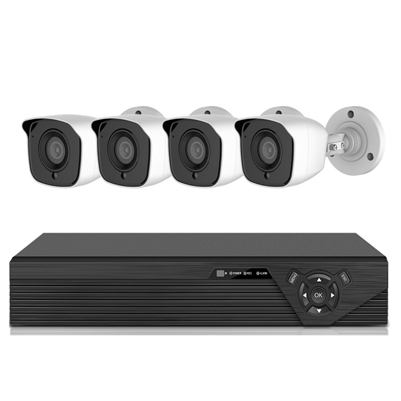 AHD DVR Kit Factory - Security Set 4CH Bullet Camera