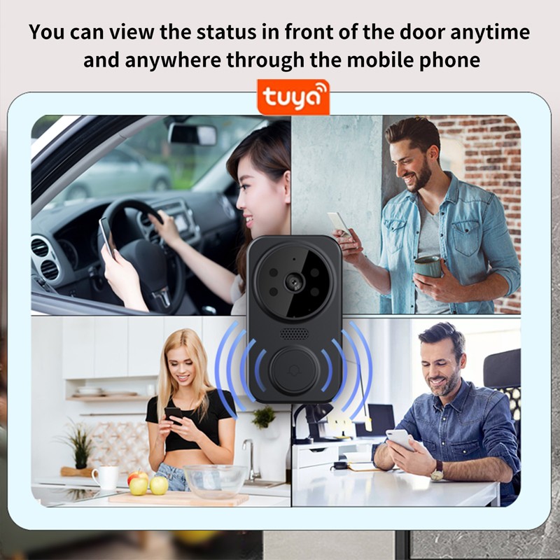Wireless Doorbell Supplier - Tuya Smart WiFi Video Intercom