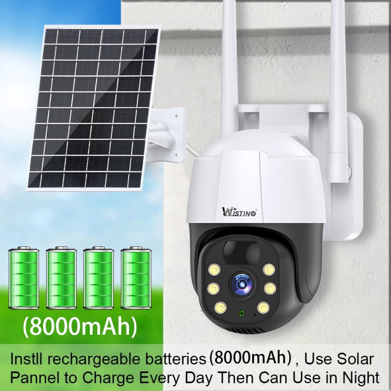 Solar CCTV Camera Supplier - 3MP Waterproof 4G Audio