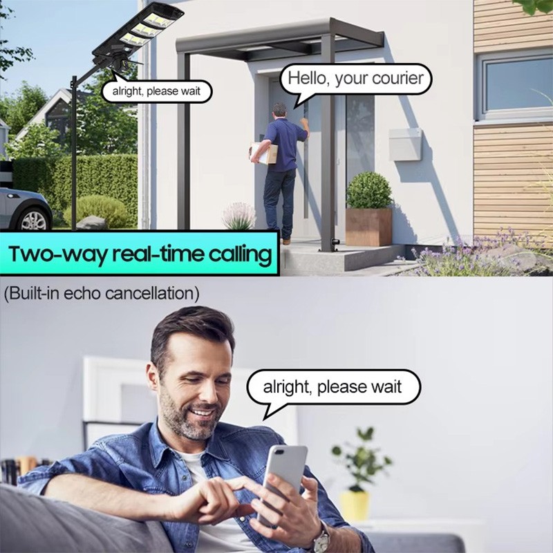 Integrated Solar Lights Manufacturer - 3MP 4G CCTV Street Light