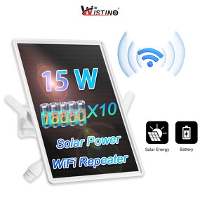 Solar Panel Manufacturer - 15W Wifi Repeater 20000mAh