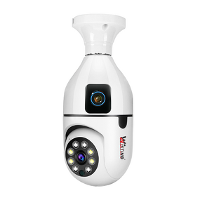 PTZ Bulb Camera Manufacturer - 4MP Dual Lens H.265 Wireless