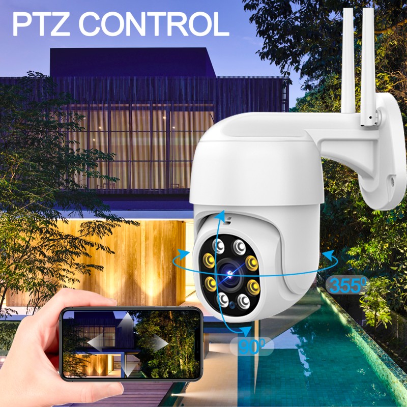 CCTV System Kit Manufacturer - 4CH 2MP Dome PTZ Audio