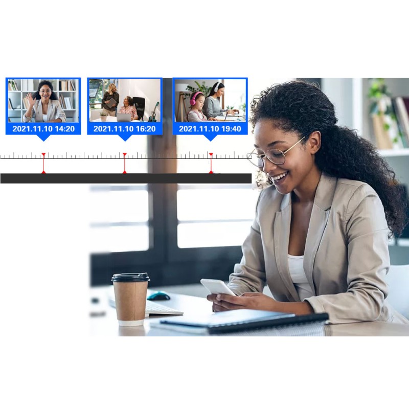 Indoor Security System Supplier - 4k 8MP Motion Audio Night