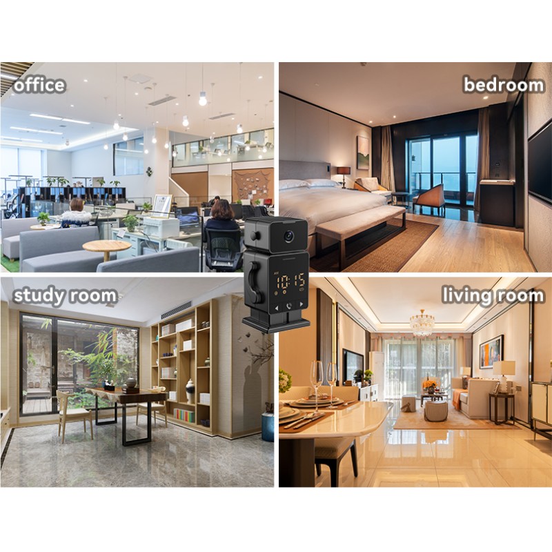 WiFi Camera Manufacturer - 3MP Clock 2in1 Dual Channel