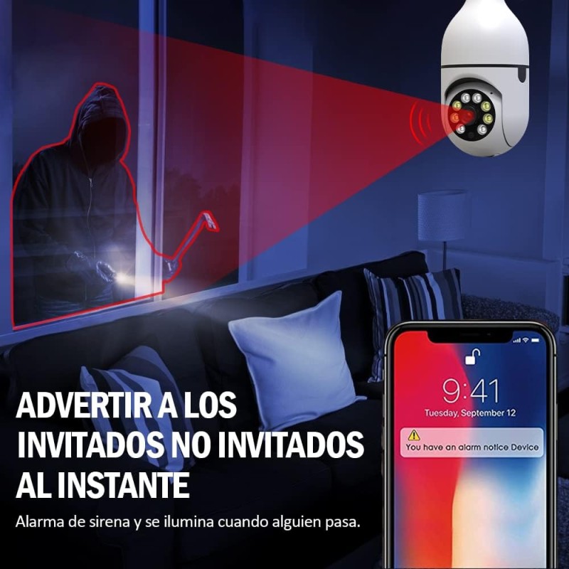 Light Bulb Camera Manufacturer - Outdoor E27 Color Night