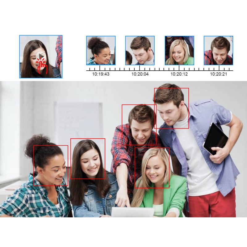 Security System Kit Manufacturer - 4k 8ch 8MP LCD Monitor