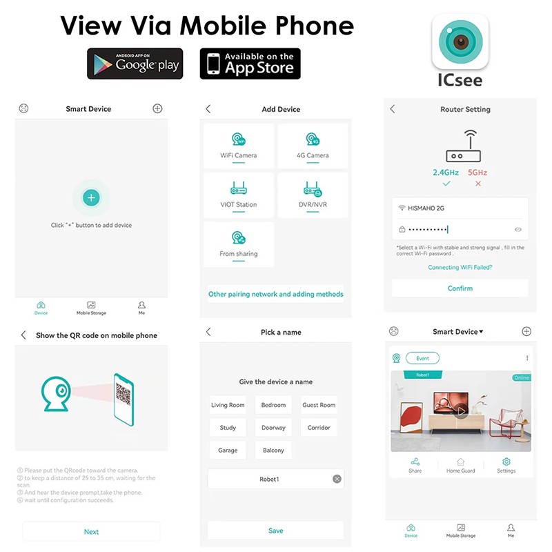 Home Security System Factory - Xmeye 5mp 4ch Wireless PTZ