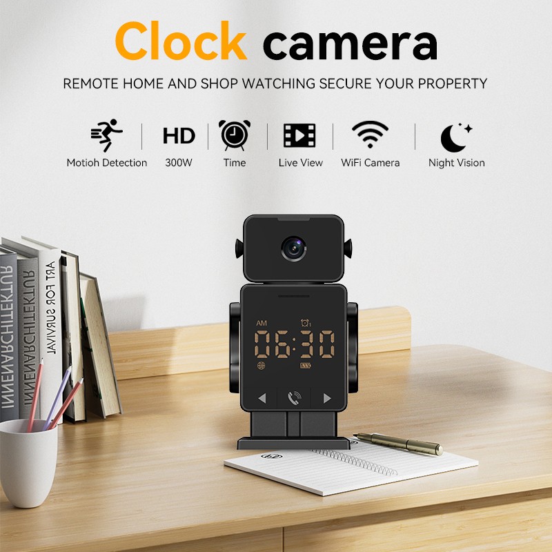Clock Camera Factory - 3MP Dual Motion One Click Talk
