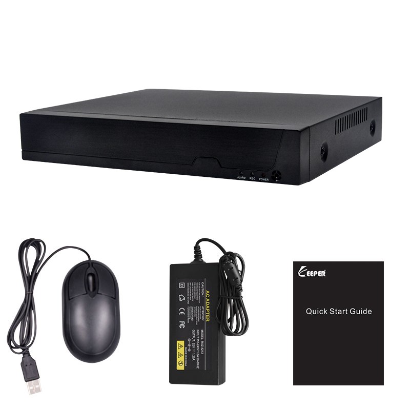 NVR Recorder Factory - H.265 8CH POE 4K 48V