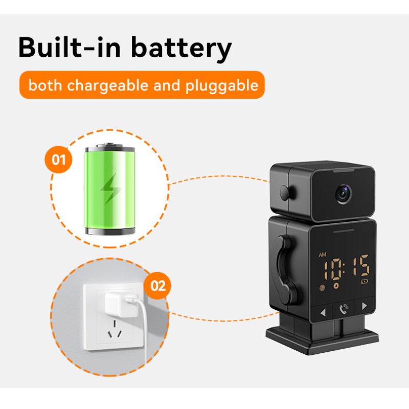 Wall Clock Camera Factory - 2.4G Smart Motion Detection