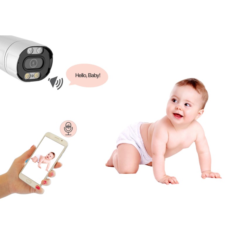 POE CCTV System Manufacturer - 4K Tseye Colorful Night