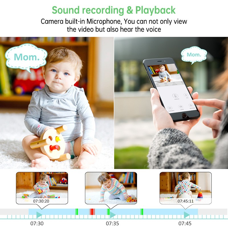 Indoor Pet Camera Manufacturer - 6MP Dual Lens One Touch Talk
