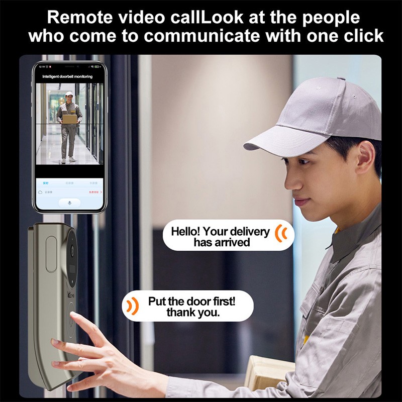 Video Doorbell Manufacturer - 2K Dual Camera 9000mAh