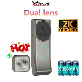 Video Doorbell Manufacturer - 2K Dual Camera 9000mAh