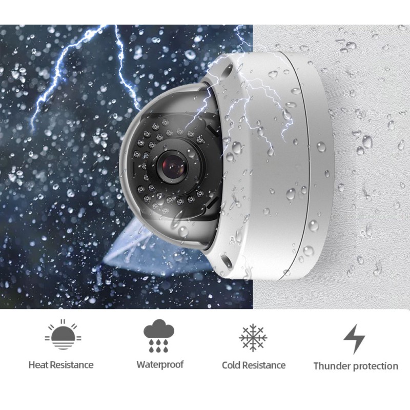 Indoor Security System Supplier - 4k 8MP Motion Audio Night