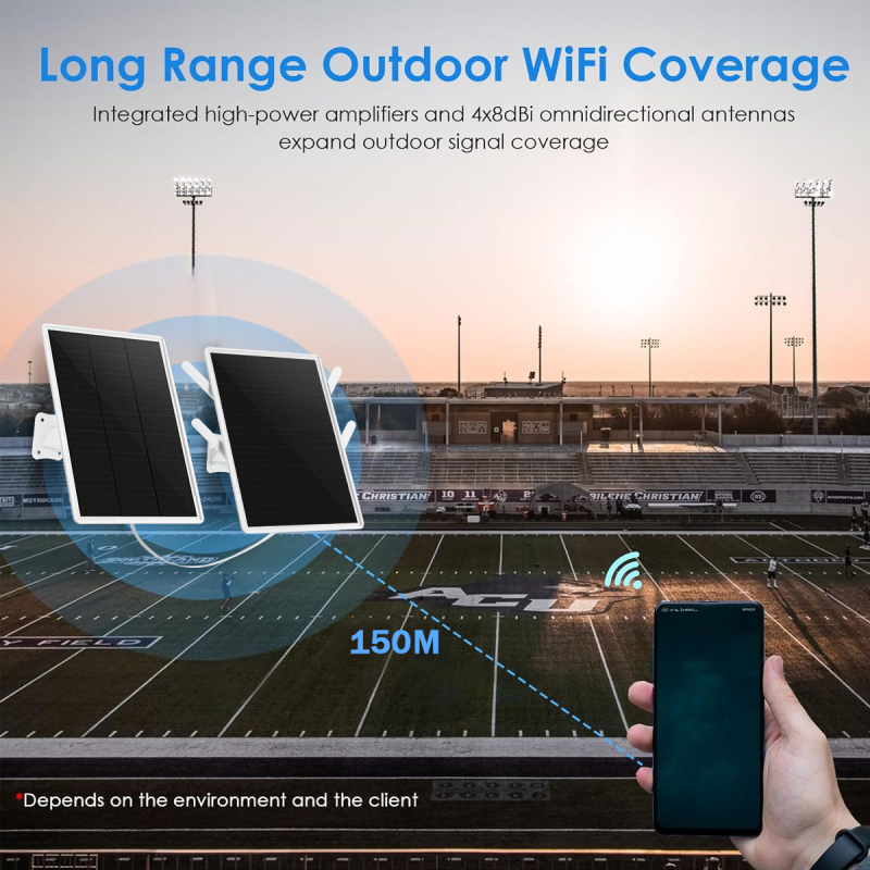 Solar Camera Router Factory - 4G Sim 8mb 150m Waterproof