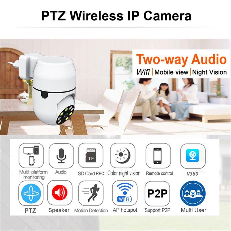 Solar 4G PTZ Manufacturer - V380pro Motion Audio Night