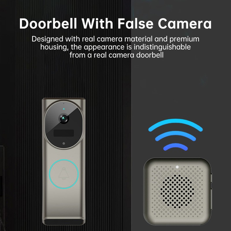 Virtual Doorbell Factory - 1200mAh Battery Indoor Security