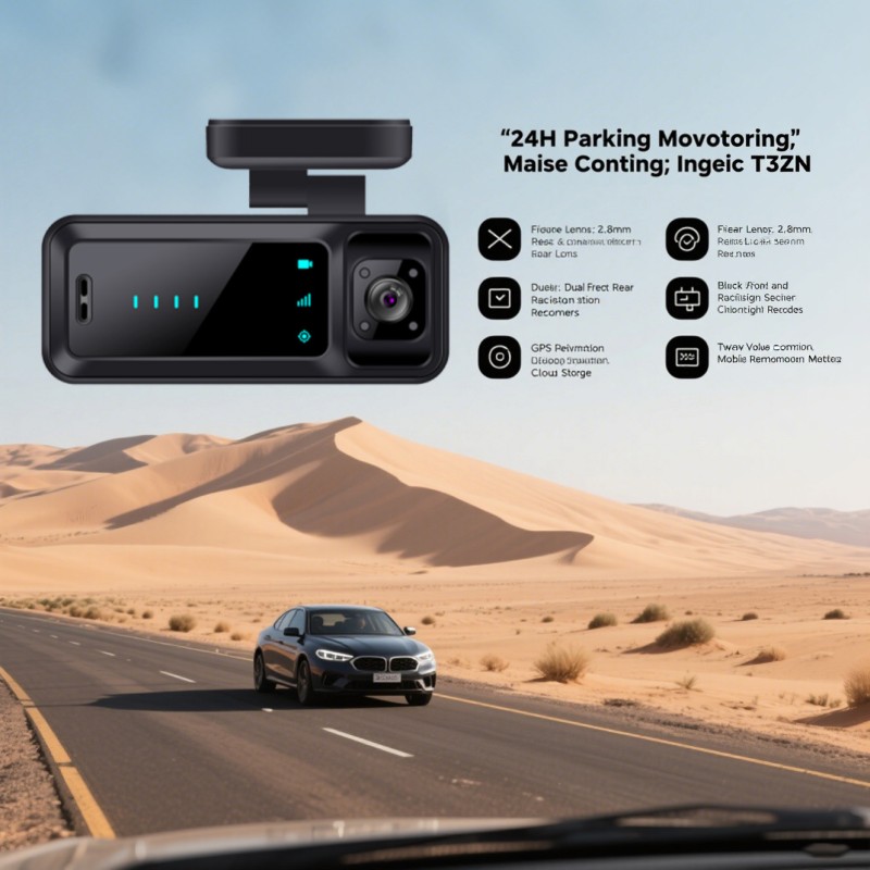 Car Camera Manufacturer - 6MP GPS Radar 4G Dual Lens