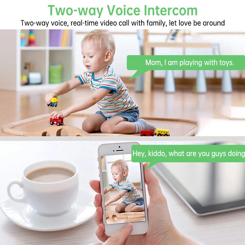 Indoor Pet Camera Manufacturer - 6MP Dual Lens One Touch Talk
