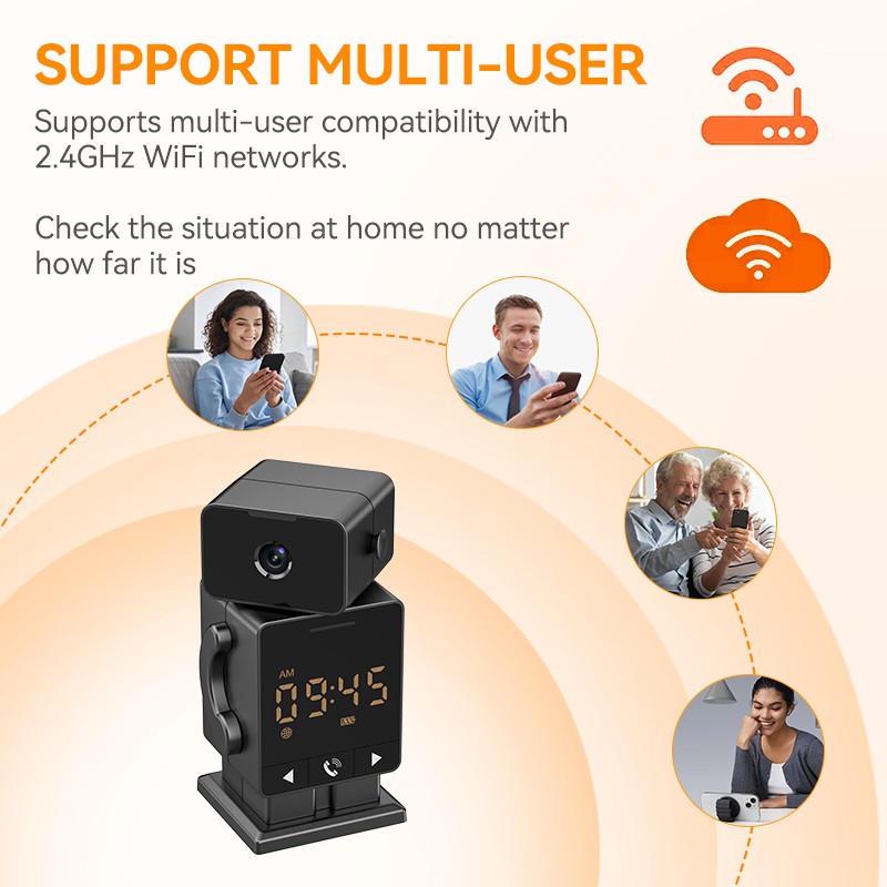 Clock Camera Factory - 3MP Dual Motion One Click Talk