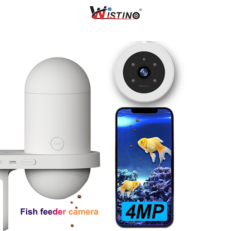 Wifi Fish Feeder Manufacturer - 4MP One Click Feeding Cloud