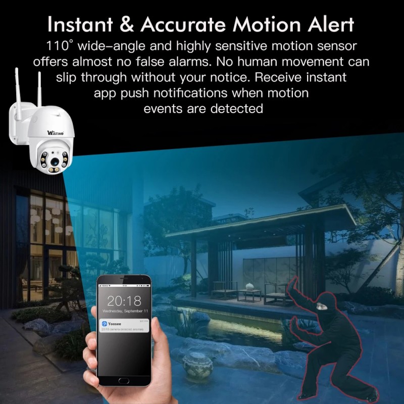 Mobile Surveillance Factory - Two Way Audio PTZ 4G Camera