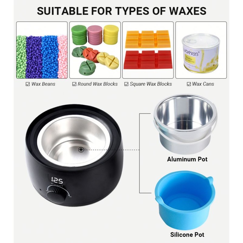 Wax Warmer Supplier - Best Selling Electric Paraffin Pot with LCD Display