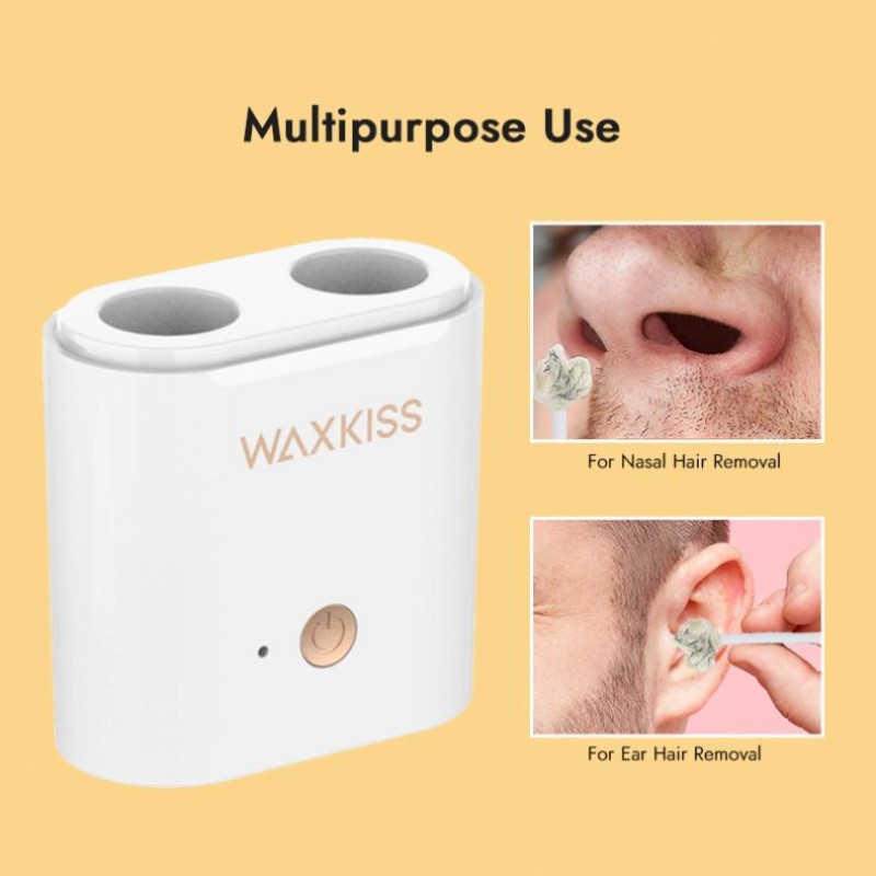 Nose Hair Removal Kit Factory - WAXKISS CE Certificate Double Nasal Ear Portable