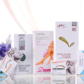 Wax Strips Manufacturer - 20 Pcs Non Woven Epilating for Facial and Body