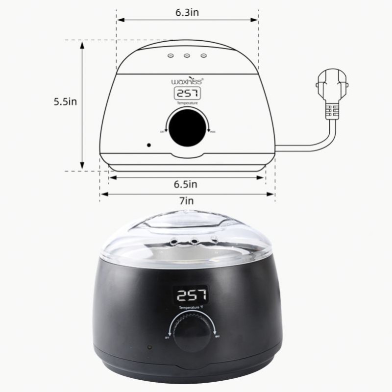 Wax Warmer Supplier - Best Selling Electric Paraffin Pot with LCD Display
