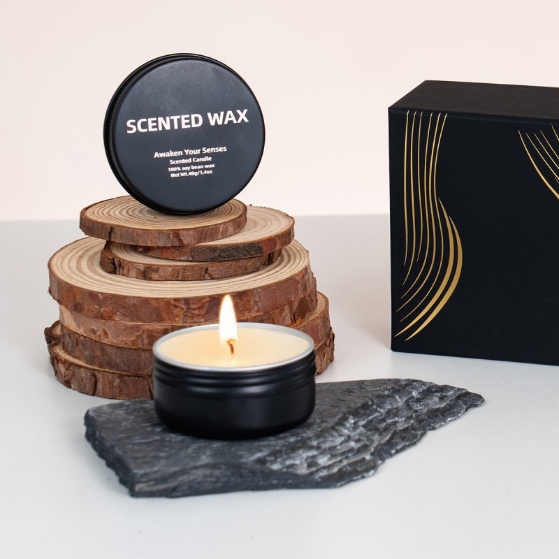 Soy Candles Supplier - Custom Personalized Luxury Christmas Aromatherapy 40g*2